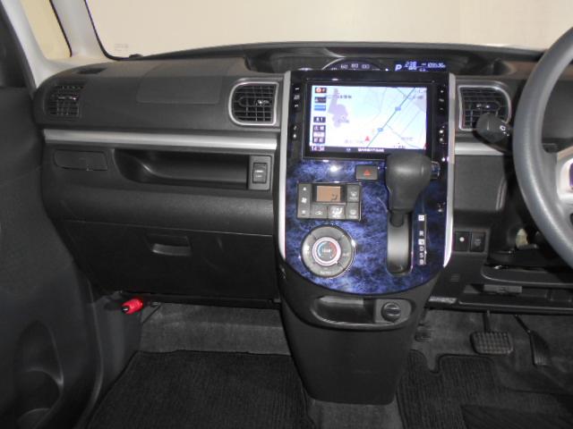 タントカスタムX トップエディションSA2 4WD 純正ナビ装着2017年モデル ダイハツ純正メモリーナビ バックモニター ドライブレコーダー TVコントロールキット 装着車 ノーマルタイヤ4本新品(福井県)の中古車