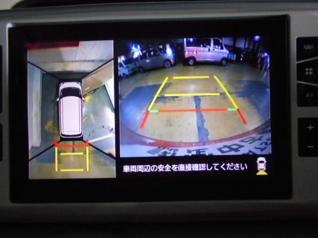 ムーヴキャンバスＸメイクアップリミテッド　ＳＡ３　４ＷＤ　純正ナビ　ドラレコ２０１９年モデル　ダイハツ純正８インチメモリーナビ　ドライブレコーダー　パノラマモニター　装着車（福井県）の中古車