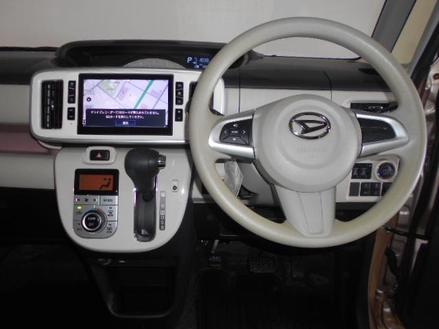 ムーヴキャンバスＸメイクアップリミテッド　ＳＡ３　４ＷＤ　純正ナビ　ドラレコ２０１９年モデル　ダイハツ純正８インチメモリーナビ　ドライブレコーダー　パノラマモニター　装着車（福井県）の中古車