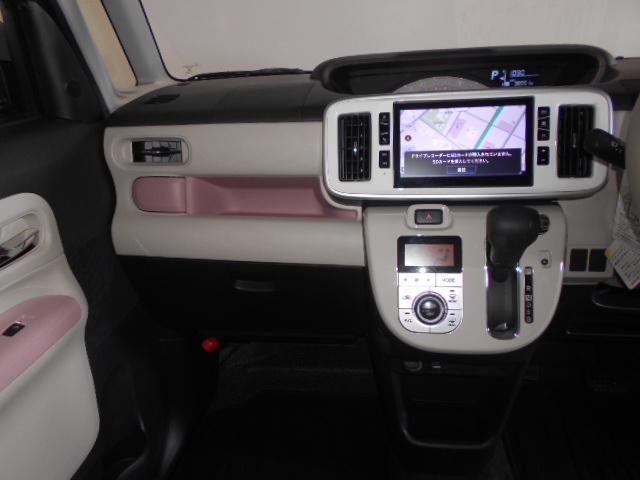 ムーヴキャンバスＸメイクアップリミテッド　ＳＡ３　４ＷＤ　純正ナビ　ドラレコ２０１９年モデル　ダイハツ純正８インチメモリーナビ　ドライブレコーダー　パノラマモニター　装着車（福井県）の中古車