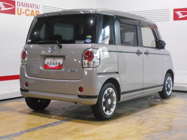 ムーヴキャンバスＧブラックアクセントＶＳ　ＳＡ３　純正ナビ　ドラレコ装着２０２１年モデル　ダイハツ純正８インチメモリーナビ　ドライブレコーダー　パノラマモニター　ＴＶコントロールキット　装着車（福井県）の中古車