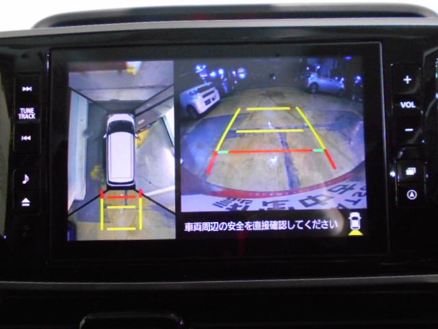 ムーヴキャンバスＧブラックアクセントＶＳ　ＳＡ３　純正ナビ　ドラレコ装着２０２１年モデル　ダイハツ純正８インチメモリーナビ　ドライブレコーダー　パノラマモニター　ＴＶコントロールキット　装着車（福井県）の中古車