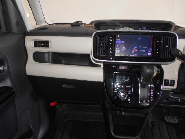 ムーヴキャンバスＧブラックアクセントＶＳ　ＳＡ３　純正ナビ　ドラレコ装着２０２１年モデル　ダイハツ純正８インチメモリーナビ　ドライブレコーダー　パノラマモニター　ＴＶコントロールキット　装着車（福井県）の中古車