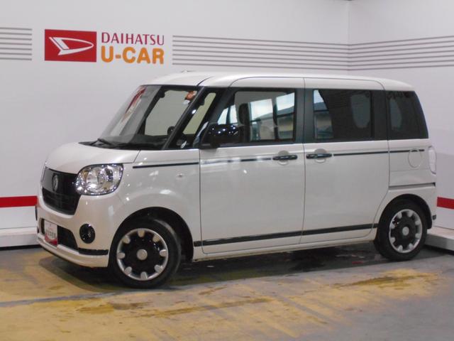 ムーヴキャンバスＧブラックアクセントＶＳ　ＳＡ３　純正ナビ　パノラマモニター２０１８年モデル　ダイハツ純正ワイドダイヤトーンサウンドメモリーナビ　ドライブレコーダー　パノラマモニター　ＴＶコントロールキット　装着車（福井県）の中古車