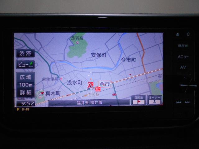 ムーヴカスタム X ハイパー 純正ナビ バックモニター 装着2015年モデルダイハツ純正メモリーナビ バックモニター 装着車 ノーマルタイヤ4本新品(福井県)の中古車