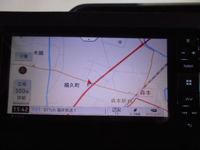 タントウェルカムシートリフトX 福祉車両2019年モデル ダイハツ純正ワイドハイエンドメモリーナビ「ドライブレコーダー バックモニター 装着車(福井県)の中古車