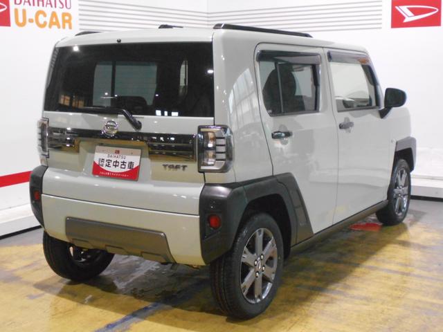 タフトG ダーククロムベンチャー 4WD 純正ナビ ドラレコ装着2023年モデル ダイハツ純正ワイドエントリーメモリーナビ ドライブレコーダー パノラマモニター 装着車(福井県)の中古車