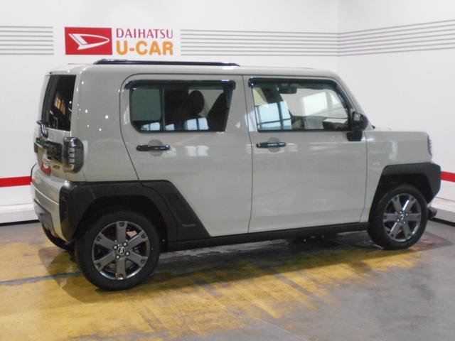 タフトG ダーククロムベンチャー 4WD 純正ナビ ドラレコ装着2023年モデル ダイハツ純正ワイドエントリーメモリーナビ ドライブレコーダー パノラマモニター 装着車(福井県)の中古車