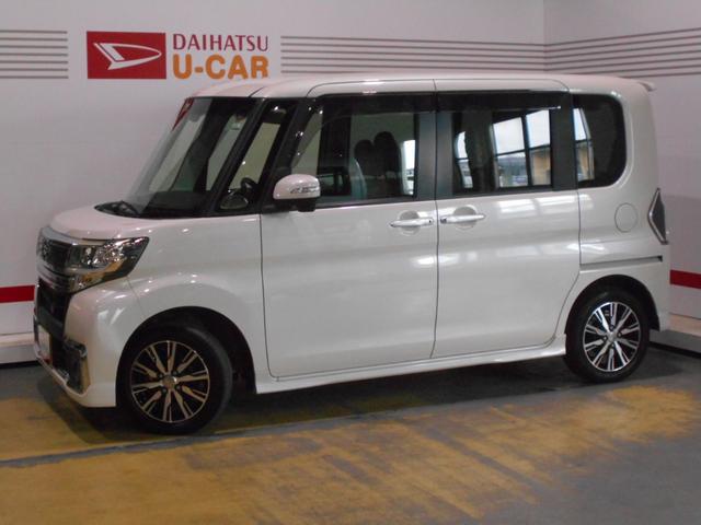 タントカスタムX トップエディションSA2 純正ナビ 後席モニター2016年モデルダイハツ純正メモリーナビ バックモニター 後席モニター TVコントロールキット 装着車(福井県)の中古車