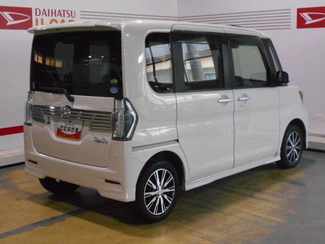 タントカスタムX トップエディションSA2 純正ナビ 後席モニター2016年モデルダイハツ純正メモリーナビ バックモニター 後席モニター TVコントロールキット 装着車(福井県)の中古車