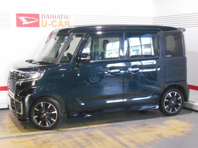 スペーシアカスタムハイブリッドＸＳターボ　４ＷＤ　メモリーナビ　ドラレコ装着メモリーナビ　前後方録画ドライブレコーダー　バックモニター　装着車（福井県）の中古車