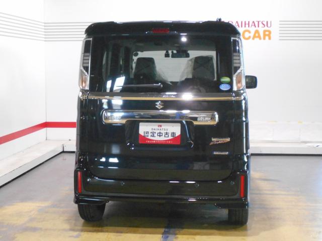 スペーシアカスタムハイブリッドＸＳターボ　４ＷＤ　メモリーナビ　ドラレコ装着メモリーナビ　前後方録画ドライブレコーダー　バックモニター　装着車（福井県）の中古車