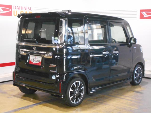 スペーシアカスタムハイブリッドＸＳターボ　４ＷＤ　メモリーナビ　ドラレコ装着メモリーナビ　前後方録画ドライブレコーダー　バックモニター　装着車（福井県）の中古車