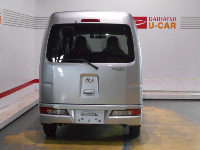 ハイゼットカーゴデラックス　４ＷＤ前後方録画ドライブレコーダー（社外品）装着車（福井県）の中古車