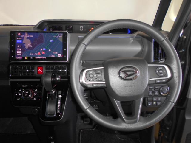 タントカスタムＲＳセレクション　純正ナビ　ドライブレコーダー装着２０２０年モデル　ダイハツ純正９インチスタイリッシュメモリーナビ　ドライブレコーダー　パノラマモニター　ＴＶコントロールキット　ダイハツ純正フロアイルミネーション　装着車（福井県）の中古車