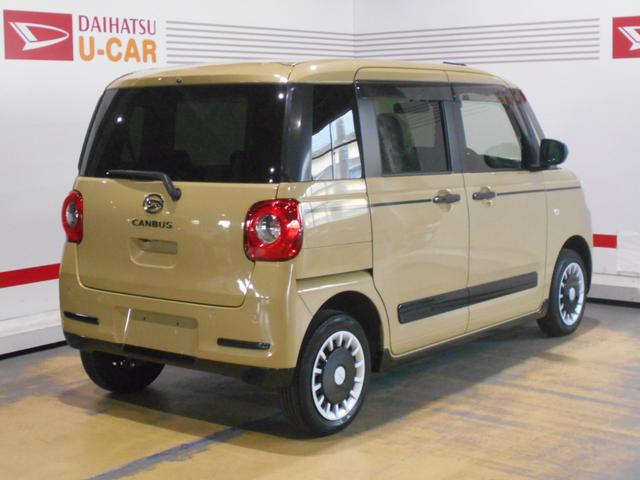 ムーヴキャンバスセオリーＧ　４ＷＤ　純正ナビ　バックモニター　ドラレコ装着２０２３年モデル　ダイハツ純正ワイドエントリーメモリーナビ　ドライブレコーダー　バックモニター　ＥＴＣ車載器　装着車（福井県）の中古車
