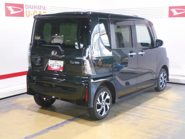タントカスタムX 4WD 9インチディスプレイオーディオ装着パノラマモニター装着車(福井県)の中古車