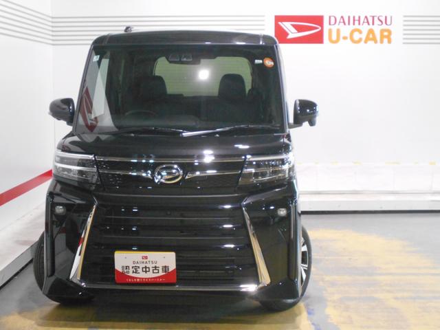 タントカスタムX 4WD 9インチディスプレイオーディオ装着パノラマモニター装着車(福井県)の中古車