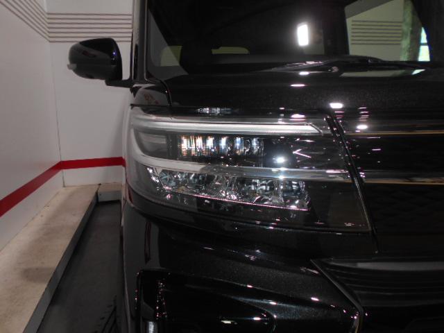 タントカスタムX 4WD 9インチディスプレイオーディオ装着パノラマモニター装着車(福井県)の中古車