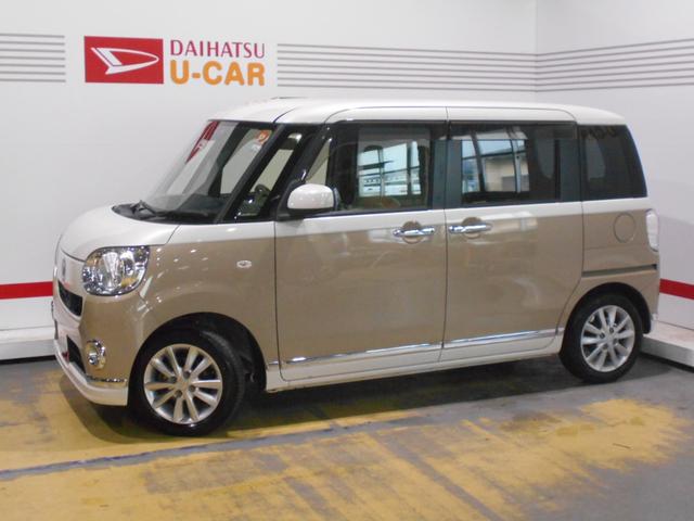 ムーヴキャンバスＸリミテッドメイクアップ　ＳＡ２　８インチナビ　ドラレコ装着２０１７年モデル　ダイハツ純正８インチハイエンドメモリーナビ　ドライブレコーダー　パノラマモニター　ＴＶコントロールキット　装着車（福井県）の中古車