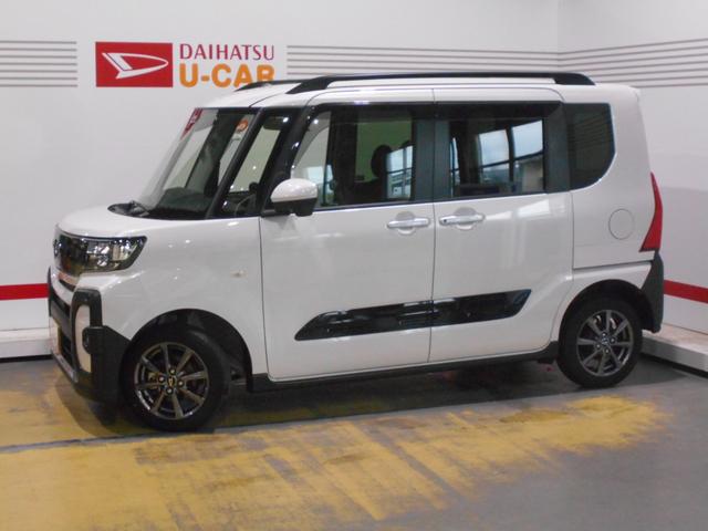 タントファンクロス 4WD 純正10インチナビ ドラレコ装着2023年モデル ダイハツ純正10インチスタイリッシュメモリーナビ ドライブレコーダー パノラマモニター TVコントロールキット 装着車(福井県)の中古車