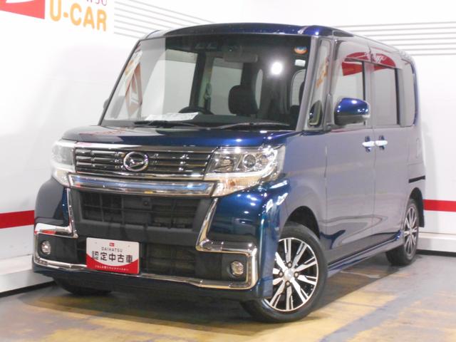 タントカスタムX トップエディションVS SA3 4WD 純正ナビ2019年モデル ダイハツ純正8インチメモリーナビ ドライブレコーダー パノラマモニター TVコントロールキット 装着車(福井県)の中古車