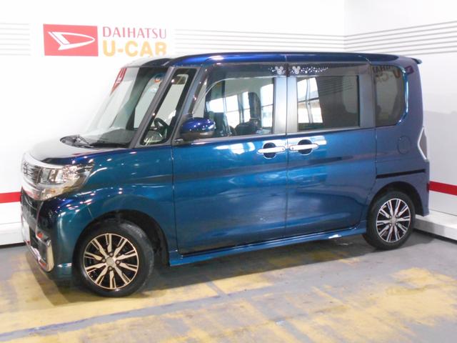 タントカスタムX トップエディションVS SA3 4WD 純正ナビ2019年モデル ダイハツ純正8インチメモリーナビ ドライブレコーダー パノラマモニター TVコントロールキット 装着車(福井県)の中古車