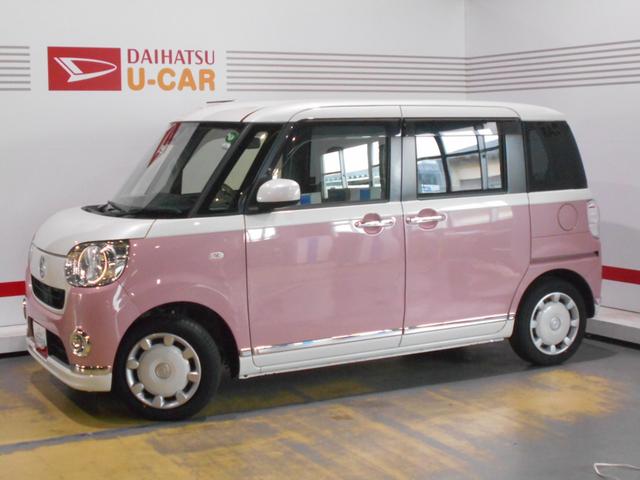 ムーヴキャンバスＸメイクアップリミテッド　ＳＡ３　４ＷＤ　純正ナビ　ドラレコ２０２０年モデル　ダイハツ純正メモリーナビ　ドライブレコーダー　パノラマモニター　ＴＶコントロールキット装着車　ノーマルタイヤ４本新品（福井県）の中古車