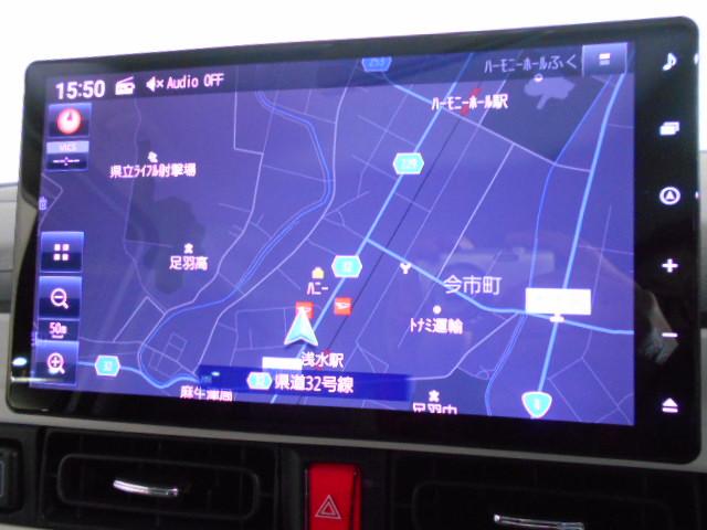 ムーヴキャンバスストライプスＧ　１０インチナビ　ドラレコ装着２０２３年モデル　ダイハツ純正１０インチスタイリッシュメモリーナビ　ドライブレコーダー　パノラマモニター　装着車（福井県）の中古車