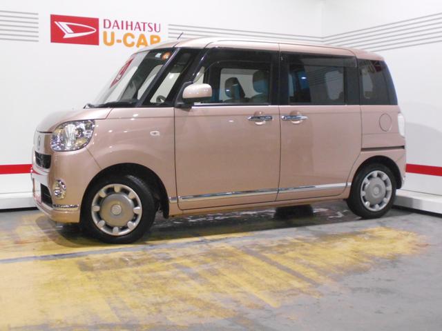 ムーヴキャンバスＸリミテッドメイクアップＳＡ２　４ＷＤ　純正８インチナビ装着２０１７年モデル　ダイハツ純正８インチメモリーナビ　パノラマモニター　ＴＶコントロールキット　装着車（福井県）の中古車