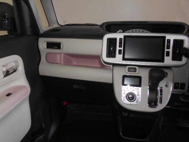 ムーヴキャンバスＸリミテッドメイクアップＳＡ２　４ＷＤ　純正８インチナビ装着２０１７年モデル　ダイハツ純正８インチメモリーナビ　パノラマモニター　ＴＶコントロールキット　装着車（福井県）の中古車