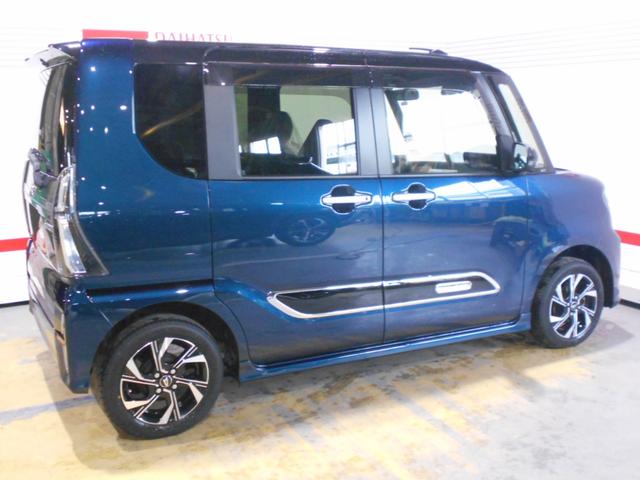 タントカスタムＸ　４ＷＤ　純正ナビ　ドラレコ　パノラマモニター装着２０２２年モデル　ダイハツ純正９インチメモリーナビ　ドライブレコーダー　パノラマモニター　ＴＶコントロールキット　ノーマルタイヤ４本新品（福井県）の中古車