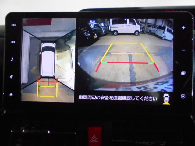 タントカスタムＸ　４ＷＤ　純正ナビ　ドラレコ　パノラマモニター装着２０２２年モデル　ダイハツ純正９インチメモリーナビ　ドライブレコーダー　パノラマモニター　ＴＶコントロールキット　ノーマルタイヤ４本新品（福井県）の中古車