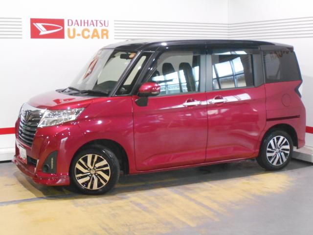 トールカスタムG SA2 4WD 純正ナビ ドラレコ 装着ダイハツ純正9インチメモリーナビ ドライブレコーダー パノラマモニター ETC車載器 TVコントロールキット 装着車(福井県)の中古車