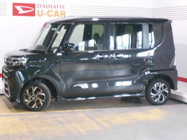 タントカスタムＸ　４ＷＤ　９インチディスプレイオーディオ装着届出済未走行車（福井県）の中古車