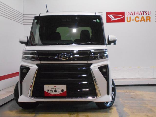 タントカスタムX 4WD 9インチディスプレイオーディオ 装着ドライブレコーダー パノラマモニター装着車(福井県)の中古車