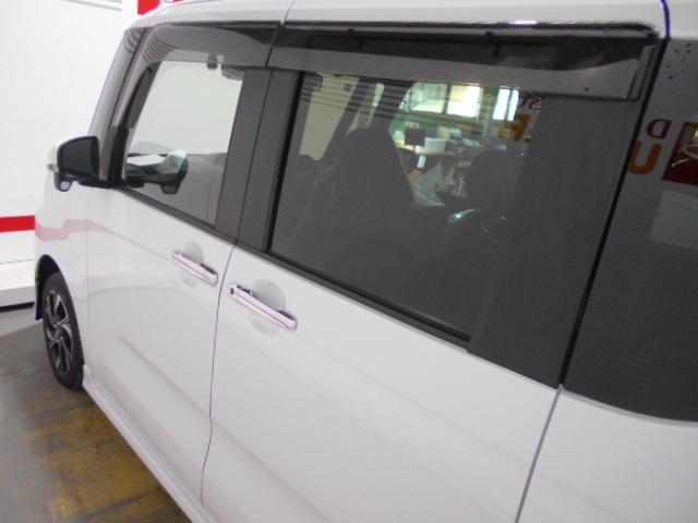 タントカスタムX 4WD 9インチディスプレイオーディオ 装着ドライブレコーダー パノラマモニター装着車(福井県)の中古車