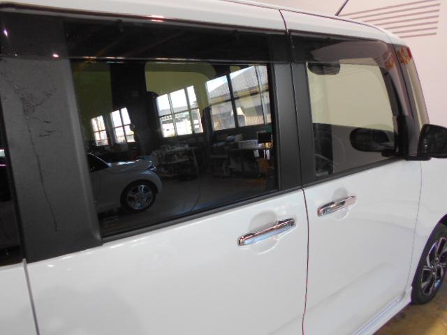 タントカスタムX 4WD 9インチディスプレイオーディオ 装着ドライブレコーダー パノラマモニター装着車(福井県)の中古車