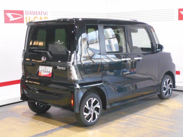 タントカスタムＸ　４ＷＤ　純正ナビ　ドラレコ　パノラマモニター装着２０２３年モデル　ダイハツ純正１０インチスタイリッシュメモリーナビ　ドライブレコーダー　パノラマモニター　装着車（福井県）の中古車