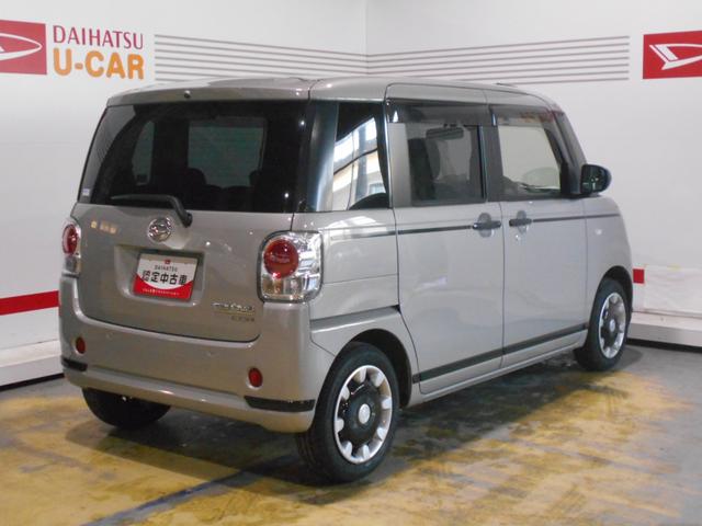 ムーヴキャンバスＧブラックアクセントＶＳ　ＳＡ３　純正ナビ　ドラレコ　装着２０２１年モデル　ダイハツ純正８インチメモリーナビ　ドライブレコーダー　パノラマモニター　ＴＶコントロールキット　装着車　ノーマルタイヤ４本新品（福井県）の中古車