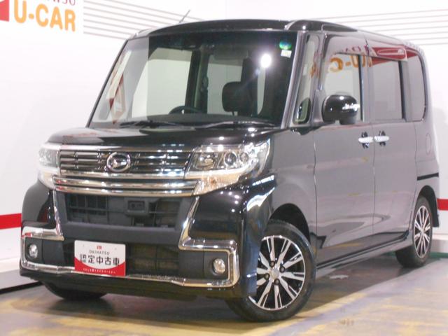 タントカスタムＸ　トップエディションＳＡ２　４ＷＤ　ナビ　ドラレコ２０１６年モデル　ダイハツ純正ワイドダイヤトーンサウンドメモリーナビ　ドライブレコーダー　バックモニター　装着車（福井県）の中古車