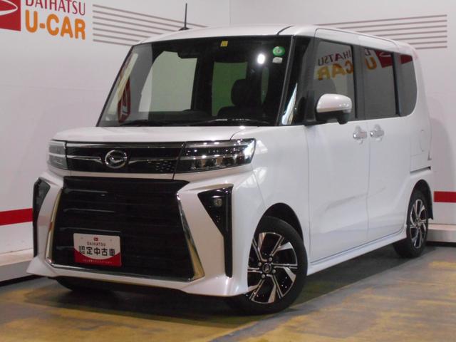 タントカスタムＸ　９インチディスプレイオーディオ　ドラレコ　装着ダイハツ純正９インチディスプレイオーディオ　ドライブレコーダー　パノラマモニター　ＴＶコントロールキット　装着（福井県）の中古車