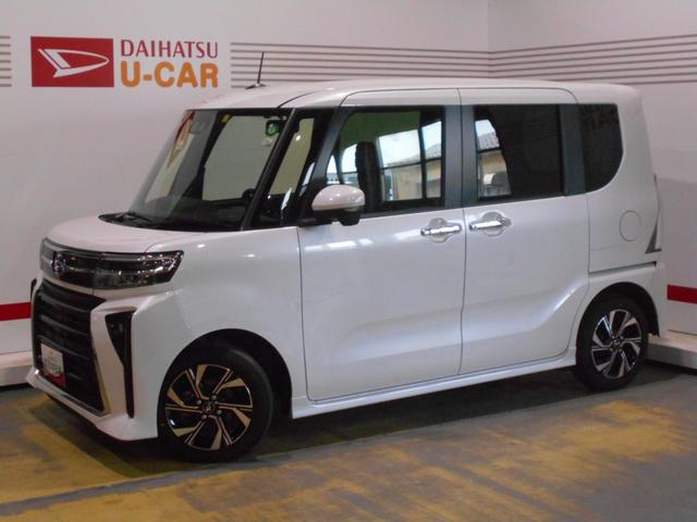 タントカスタムＸ　９インチディスプレイオーディオ　ドラレコ　装着ダイハツ純正９インチディスプレイオーディオ　ドライブレコーダー　パノラマモニター　ＴＶコントロールキット　装着（福井県）の中古車