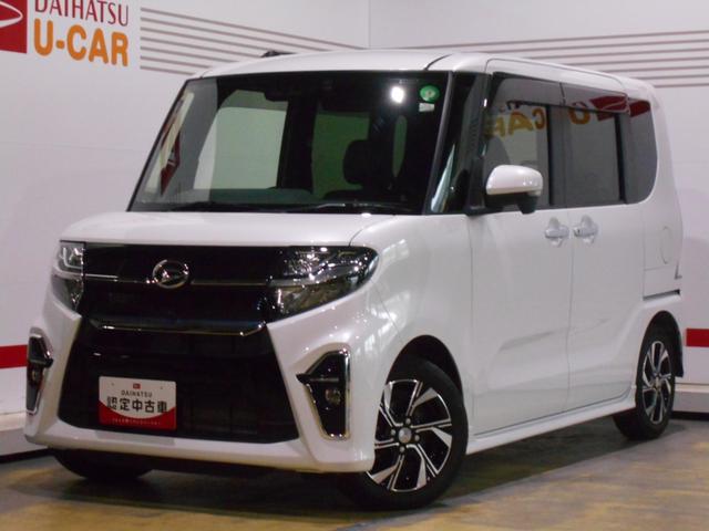 タントカスタムＸ　純正ナビ　ドライブレコーダー　パノラマモニター２０２０年モデル　ダイハツ純正９インチスタイリッシュメモリーナビ　ドライブレコーダー　パノラマモニター　ＴＶコントロールキット　装着車（福井県）の中古車
