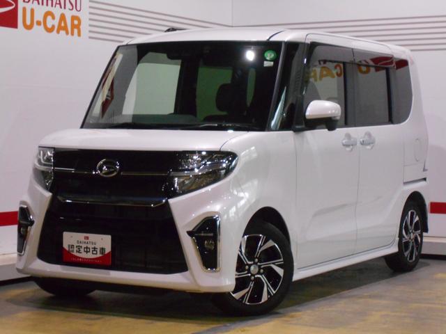 タントカスタムＸ　純正ナビ　ドライブレコーダー　パノラマモニター２０２０年モデル　ダイハツ純正９インチスタイリッシュメモリーナビ　ドライブレコーダー　パノラマモニター　ＴＶコントロールキット　装着車（福井県）の中古車