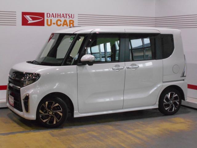 タントカスタムＸ　純正ナビ　ドライブレコーダー　パノラマモニター２０２０年モデル　ダイハツ純正９インチスタイリッシュメモリーナビ　ドライブレコーダー　パノラマモニター　ＴＶコントロールキット　装着車（福井県）の中古車