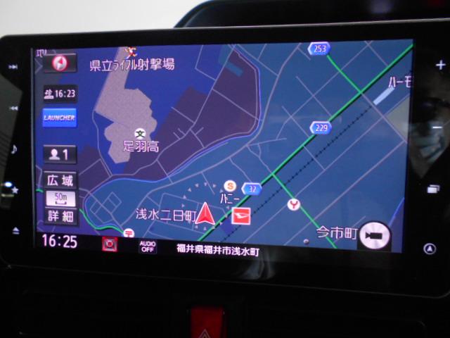 タントカスタムＲＳスタイルセレクション　９インチナビ　ドラレコ装着ダイハツ純正９インチスタイリッシュメモリーナビ　ドライブレコーダー　パノラマモニター　ＴＶコントロールキット　装着　ノーマルタイヤ４本新品（福井県）の中古車