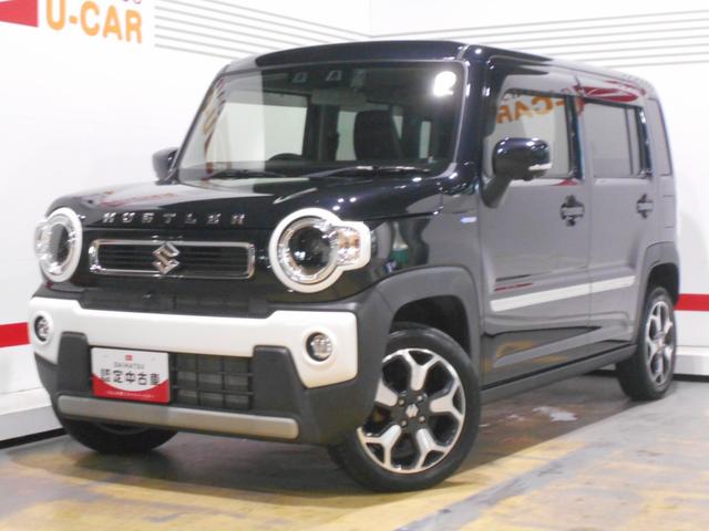 ハスラーハイブリッドＸ　メモリーナビ　全方位モニター　ドラレコ装着車スズキ純正メモリーナビ　全方位モニター　ドライブレコーダー装着（福井県）の中古車
