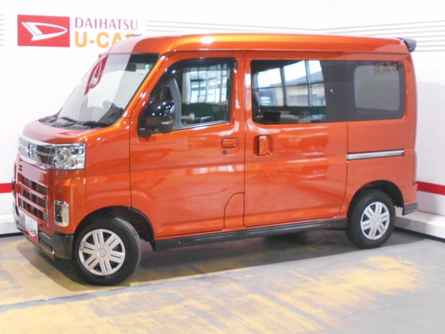 アトレーＲＳ　４ＷＤ　９インチディスプレイオーディオ装着ダイハツ純正リモコンエンジンスターター　バックモニター　ドライブレコーダー　装着車（福井県）の中古車