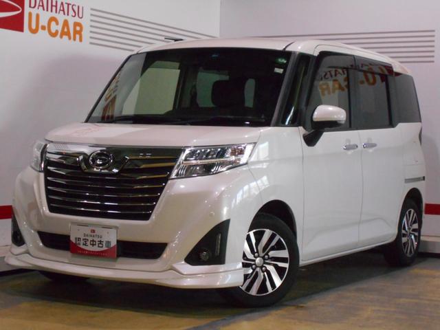 トールカスタムＧ　リミテッド２　ＳＡ３　純正９インチナビ　ドラレコ２０２０年モデル　ダイハツ純正９インチメモリーナビ　ドライブレコーダー　パノラマモニター　装着　ノーマルタイヤ４本新品（福井県）の中古車